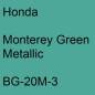 Preview: Honda, Monterey Green Metallic, BG-20M-3.